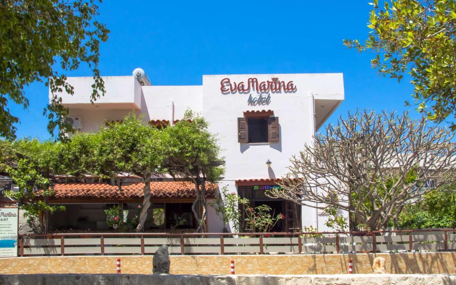 Hotel Eva Marina Mátala Exterior foto
